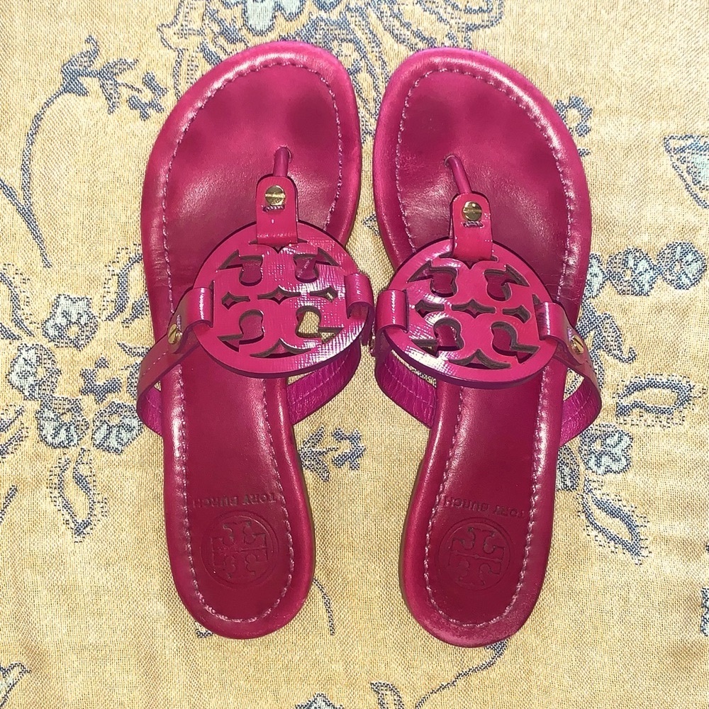 Tory Burch Fuchsia Sandals
